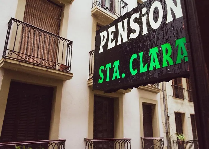ゲストハウス ペンシオン サンタ クララ サン・セバスティアン